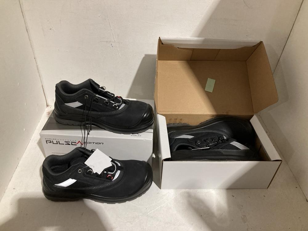 Lot 225  
            Birmingham SR108 - Parcel Delivery Only 

                
2 X KUBLER WORKWEAR PULSE ECO S3 BLACK TRAINERS SIZE EU 41