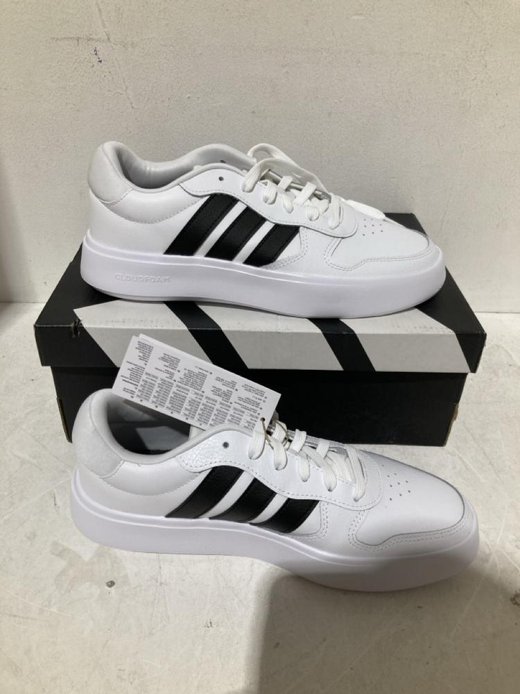 Lot 234  
            Birmingham SR108 - Parcel Delivery Only 

                
ADIDAS MATCHCOURT WHITE & BLACK TRAINERS SIZE UK 8