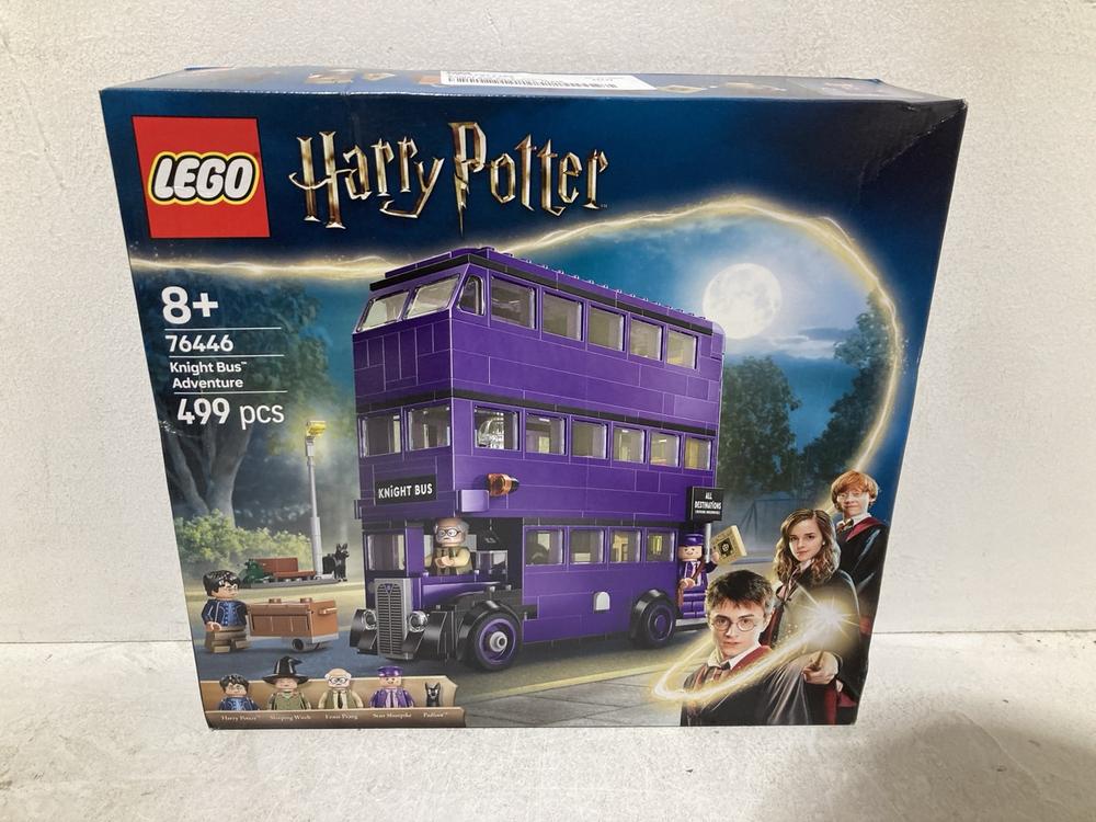 Lot 246  
            Birmingham SR108 - Parcel Delivery Only 

                
LEGO HARRY POTTER KNIGHT BUS ADVENTURE 499CS LEGO SET MODEL NO-76446