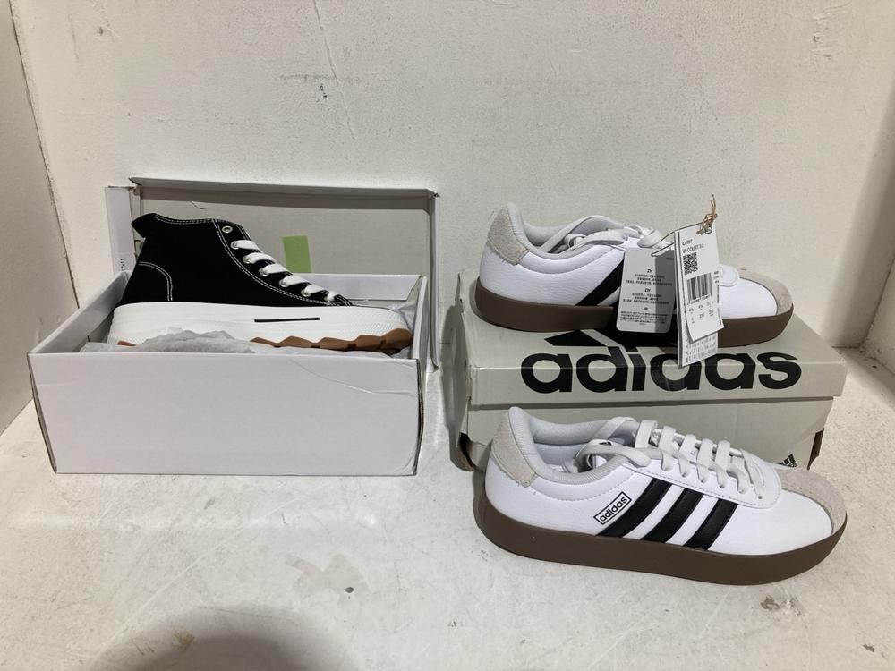 Lot 261  
            Birmingham SR108 - Parcel Delivery Only 

                
2 X ITEMS TO INCLUDE BLACK ANKLE TRAINERS SIZE UK 5