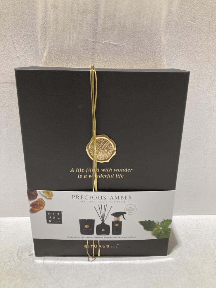 Lot 268  
            Birmingham SR108 - Parcel Delivery Only 

                
PRECIOUS AMBER LUXURY HOME GIFT SET