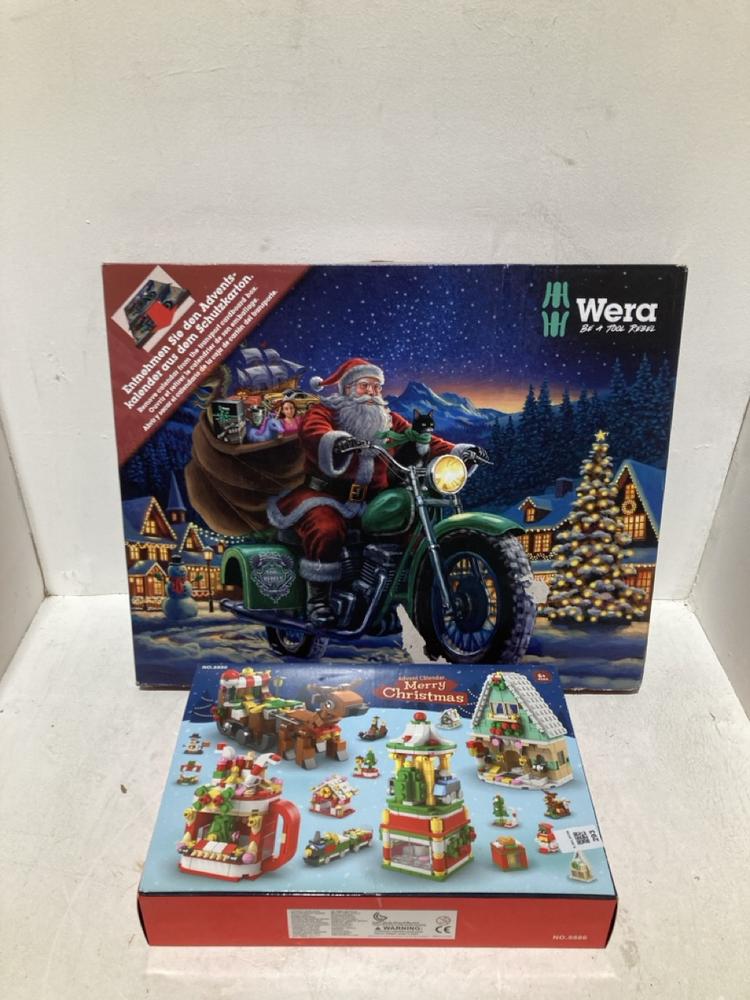 Lot 293  
            Birmingham SR108 - Parcel Delivery Only 

                
2 X ITEMS TO INCLUDE MERRY CHRISTMAS ADVENT CALENDAR