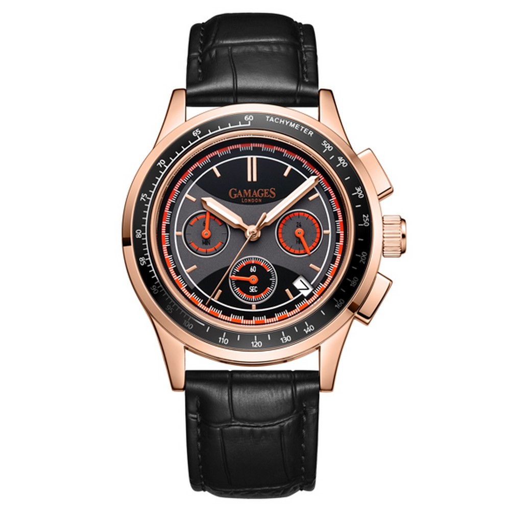 Lot 2  
            Birmingham SR108 - Parcel Delivery Only 

                
GAMAGES OF LONDON BRANXTON MECHANICAL QUARTZ ROSE GOLD WATCH SKU CODE: GA2162 ORI...