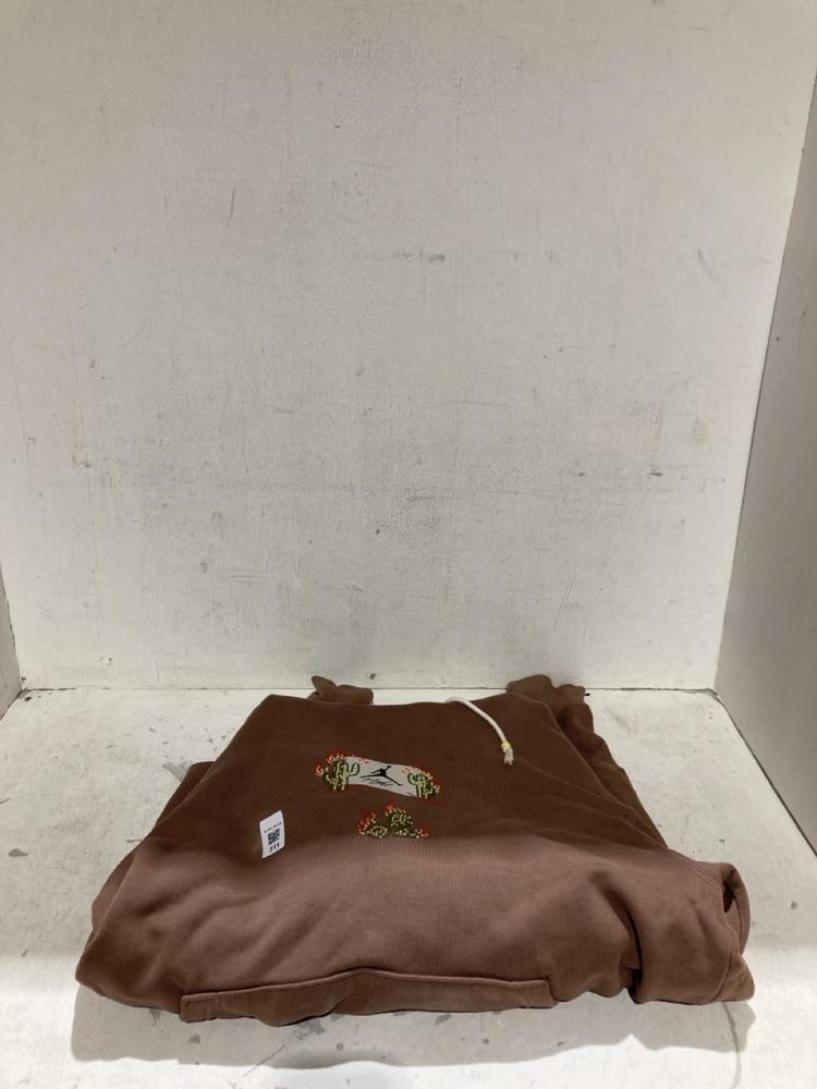 Lot 311  
            Birmingham SR108 - Parcel Delivery Only 

                
NIKE FLIGHT JORDAN BROWN SPARKLY HOODIE SIZE UK M