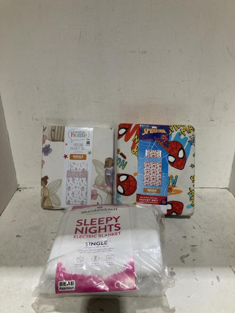 Lot 313  
            Birmingham SR108 - Parcel Delivery Only 

                
3 X ITEMS TO INCLUDE GORGE HOME EASY CARE DUVET SET