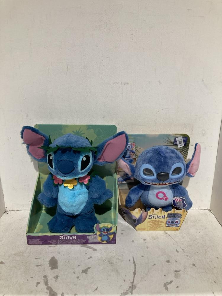 Lot 318  
            Birmingham SR108 - Parcel Delivery Only 

                
2 X ITEMS TO INCLUDE DISNEY MANY MOODS STITCH
