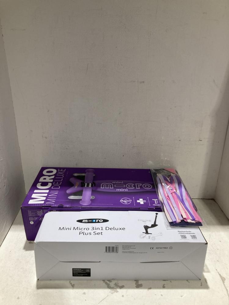 Lot 322  
            Birmingham SR108 - Parcel Delivery Only 

                
2 X ITEMS TO INCLUDE MACRO MINI MICRO 3 IN 1 DELUXE PLUS SET