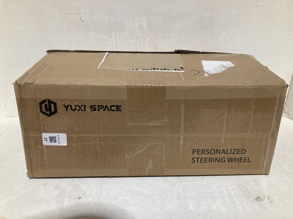Lot 37  
            Birmingham SR108 - Parcel Delivery Only 

                
YUXI SPACE PERSONALISED STEERING WHEEL FOR TESLA MODEL Y