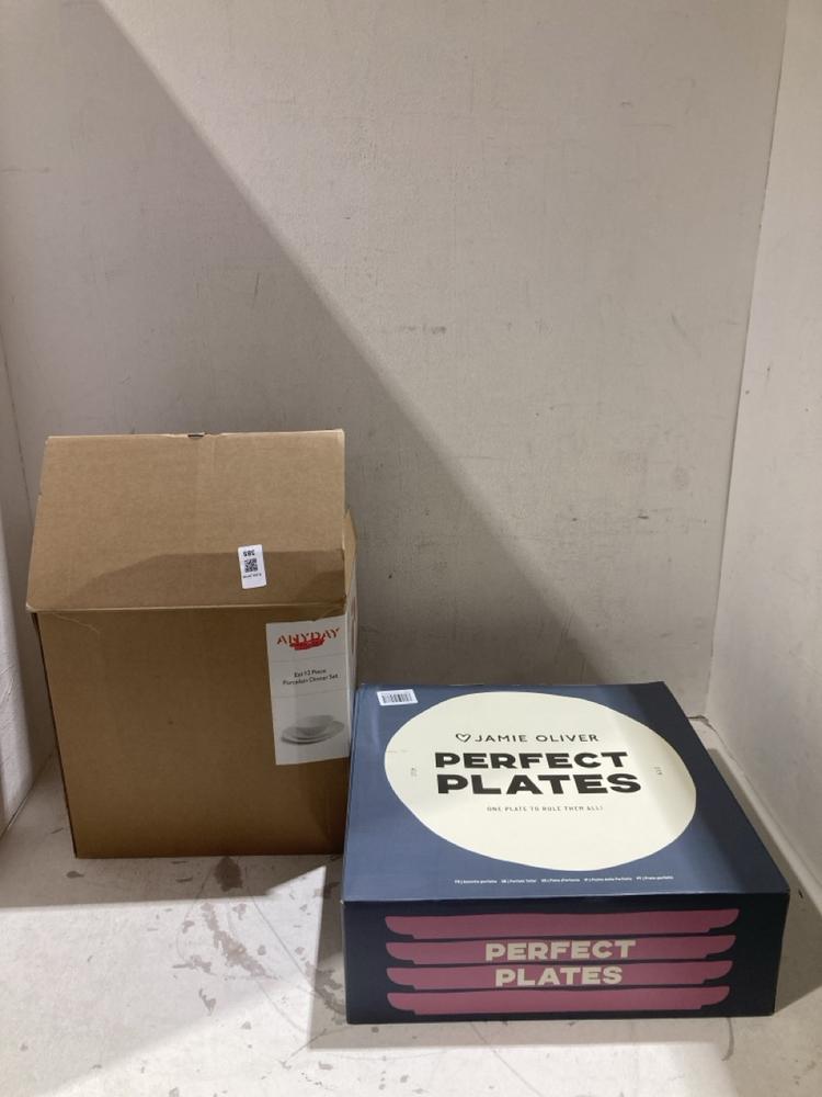 Lot 385  
            Birmingham SR108 - Parcel Delivery Only 

                
2 X ITEMS TO INCLUDE JOHN LEWIS & PARTNERS ANYDAY EAT 12PCS PLECE PORCELAIN DINNE...