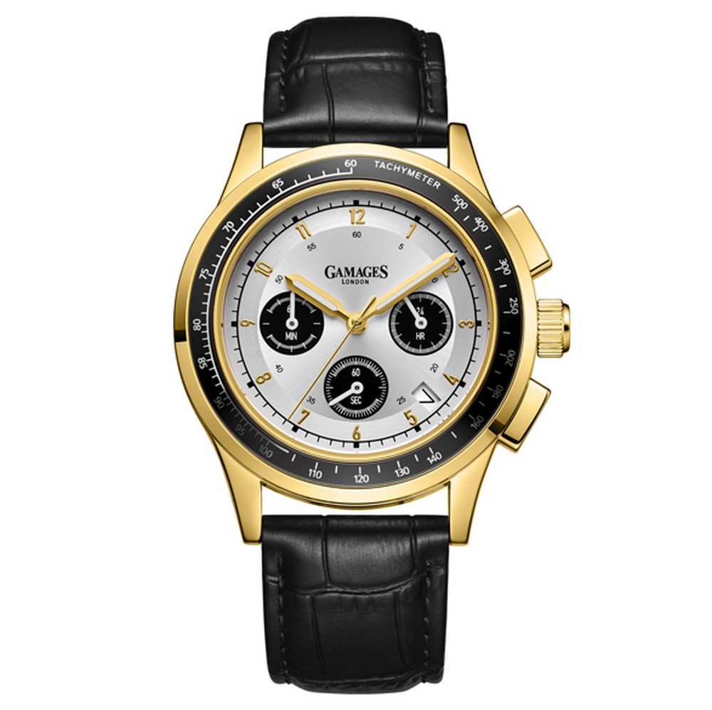 Lot 3  
            Birmingham SR108 - Parcel Delivery Only 

                
GAMAGES OF LONDON MARLOWE MECHANICAL QUARTZ GOLD WATCH SKU CODE: GA 2151 ORIGINAL...