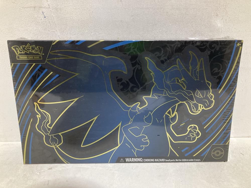 Lot 41  
            Birmingham SR108 - Parcel Delivery Only 

                
POKEMON MEGA CHARIZARD X EX ULTRA PREMIUM COLLECTION ORIGINAL RRP £124.99