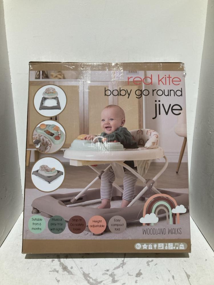 Lot 433  
            Birmingham SR108 - Parcel Delivery Only 

                
RED KITE BABY GO ROUND JIVE