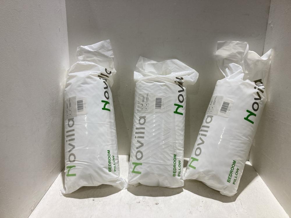 Lot 442  
            Birmingham SR108 - Parcel Delivery Only 

                
3 X NOVILLA SUPER SOFT PILLOWS