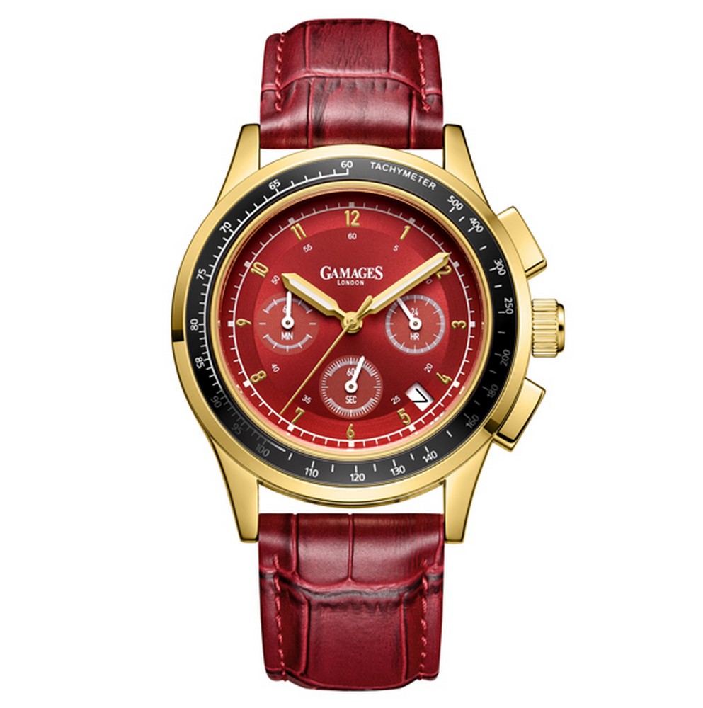 Lot 4  
            Birmingham SR108 - Parcel Delivery Only 

                
GAMAGES OF LONDON MARLOWE MECHANICAL QUARTZ GOLD WATCH SKU CODE: GA 2152 ORIGINAL...