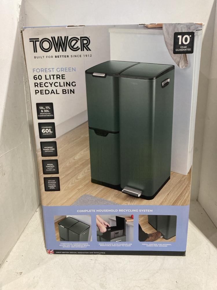 Lot 524  
            Birmingham SR108 - Parcel Delivery Only 

                
TOWER 60L TOUCH BIN