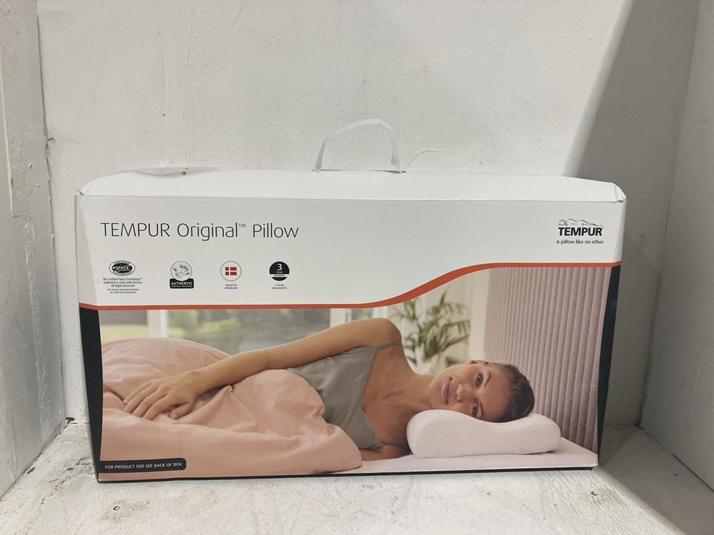 Lot 529  
            Birmingham SR108 - Parcel Delivery Only 

                
TEMPUR ORIGINAL PILLOW
