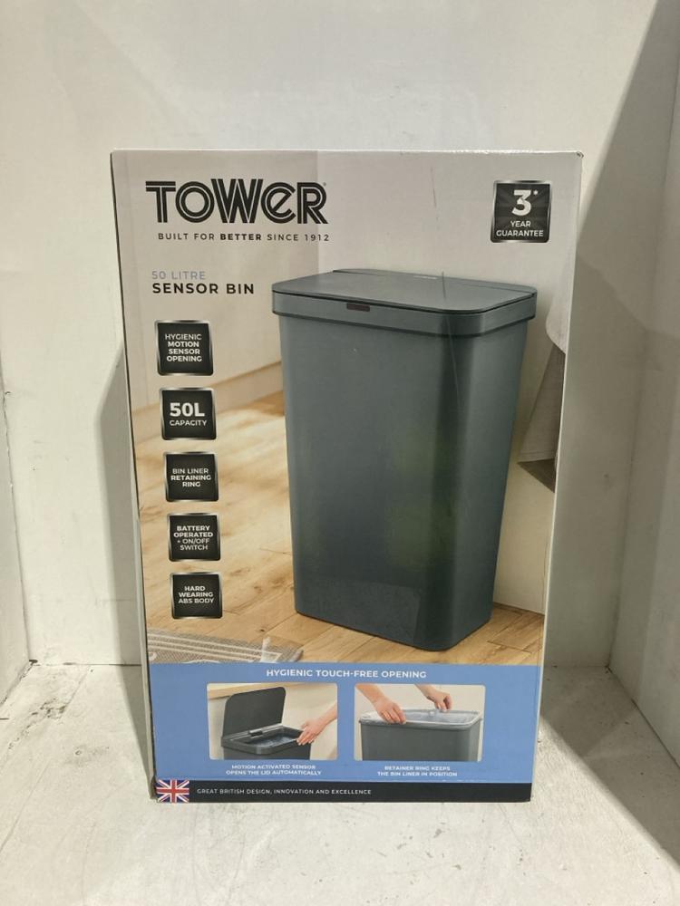 Lot 540  
            Birmingham SR108 - Parcel Delivery Only 

                
2 X ITEMS TO INCLUDE TOWER 50L SENSOR BIN