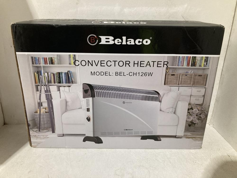 Lot 553  
            Birmingham SR108 - Parcel Delivery Only 

                
BELACO CONVECTOR HEATER
