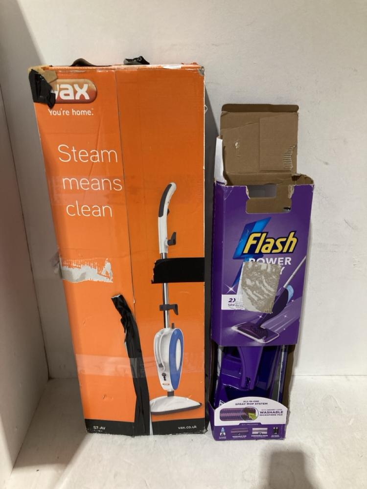 Lot 554  
            Birmingham SR108 - Parcel Delivery Only 

                
2 X ITEMS TO INCLUDE FLASH POWER SPRAY MOP