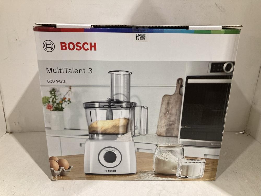 Lot 578  
            Birmingham SR108 - Parcel Delivery Only 

                
BOSCH MULTI TALENT 3 BLENDER