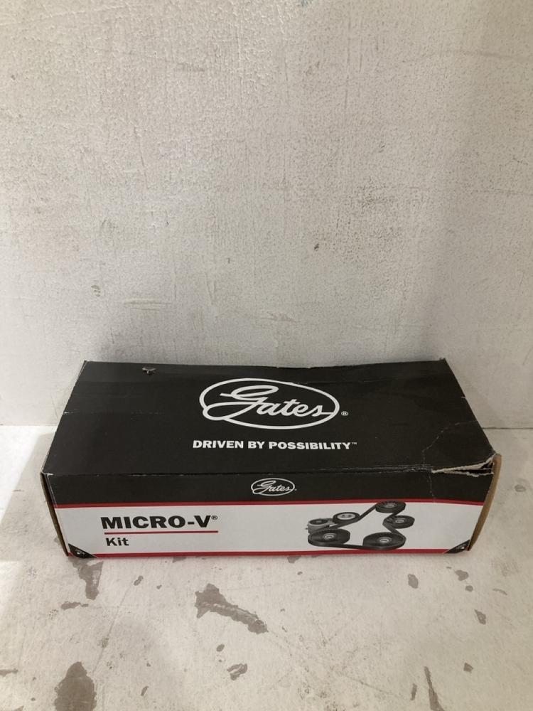 Lot 595  
            Birmingham SR108 - Parcel Delivery Only 

                
GATES MICRO-V KIT