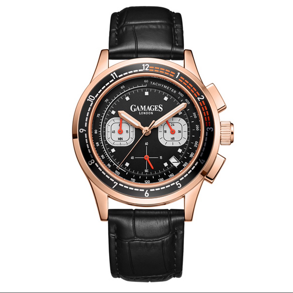 Lot 5  
            Birmingham SR108 - Parcel Delivery Only 

                
GAMAGES OF LONDON ASHFORD MECHANICAL QUARTZ ROSEGOLD WATCH SKU CODE: GA 2141 ORIG...