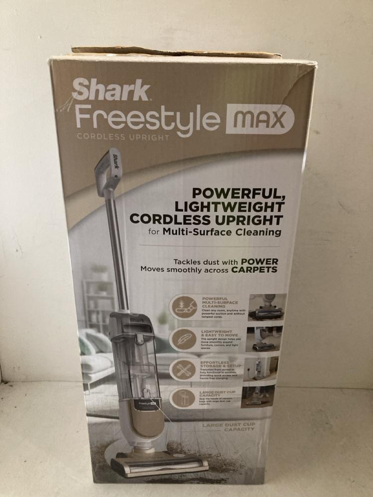 Lot 61  
            Birmingham SR108 - Parcel Delivery Only 

                
SHARK FREESTYLE MAX CORDLESS VACUUM CLEANER
