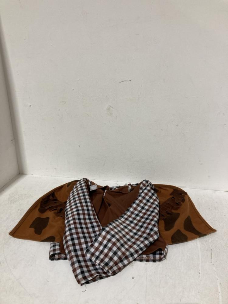 Lot 623  
            Birmingham SR108 - Parcel Delivery Only 

                
BOX OF ITEMS TO INCLUDE LETS PLAY KIDS CHECKERED COWBOY SHIRT SIZE UK 3-5Y