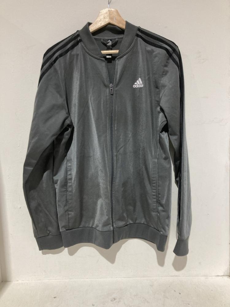 Lot 624  
            Birmingham SR108 - Parcel Delivery Only 

                
BOX OF CLOTHING TO INCLUDE ADIDAS GREY ZIP UP JACKET SIZE UK M