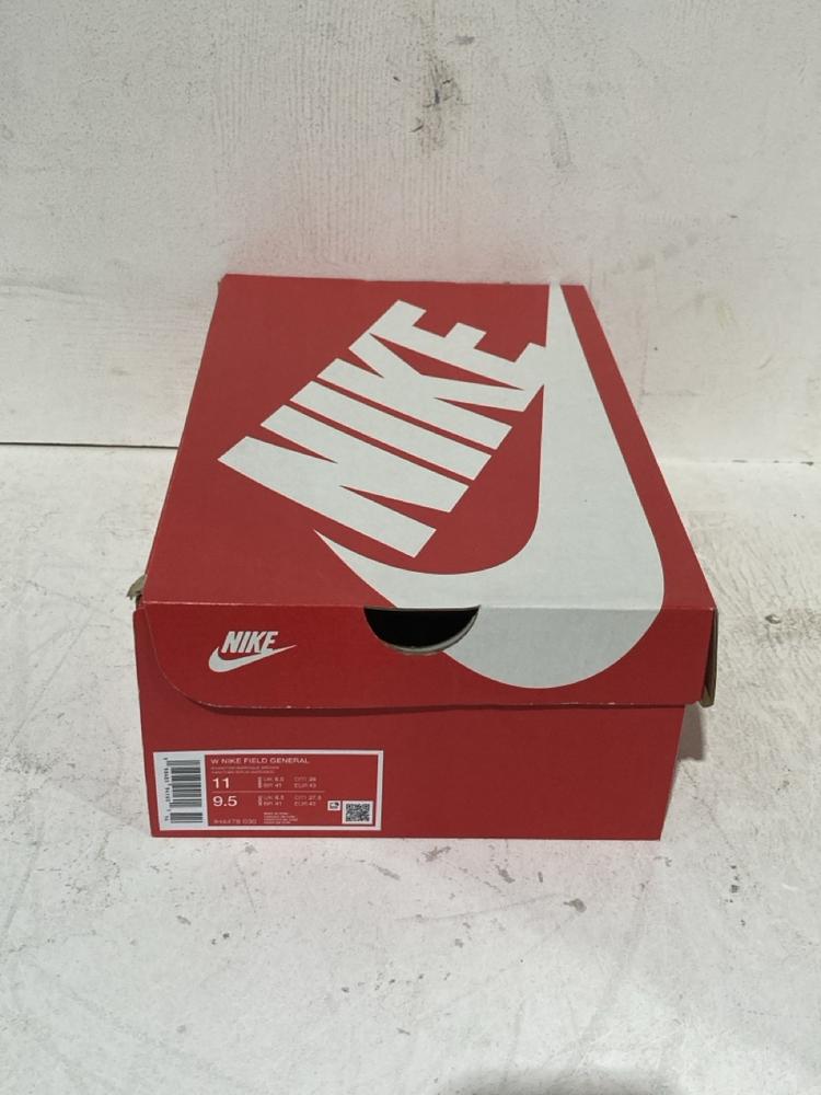 Lot 671  
            Birmingham SR108 - Parcel Delivery Only 

                
NIKE W FIELD GENERAL TRAINERS SIZE UK 8.5