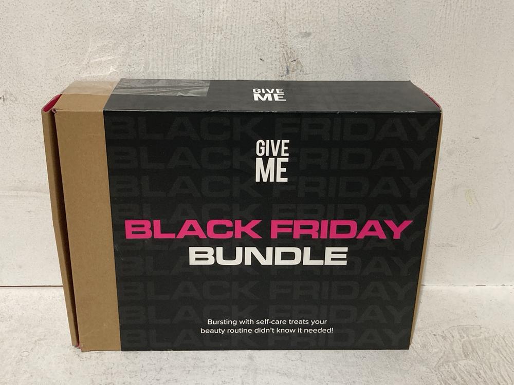 Lot 694  
            Birmingham SR108 - Parcel Delivery Only 

                
3 X GIVE ME BLACK FIDAY BUNDLE CARE KIT