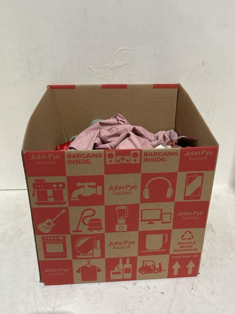Lot 709  
            Birmingham SR108 - Parcel Delivery Only 

                
BOX OF ITEMS TO INCLUDE ZARA CHECK SHIRT SIZE 6-7Y