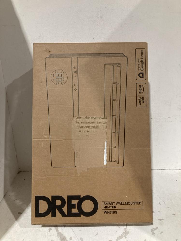 Lot 795  
            Birmingham SR108 - Parcel Delivery Only 

                
DREO SMART WALL MOUNTED HEATER