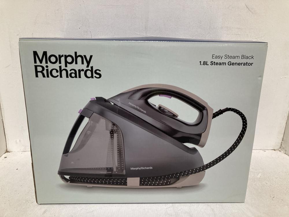 Lot 821  
            Birmingham SR108 - Parcel Delivery Only 

                
MORPHY RICHARDS EASY STEAM IRON