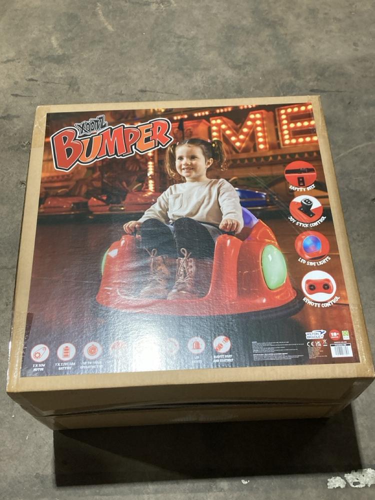 Lot 82  
            Birmingham SR108 - Parcel Delivery Only 

                
XOOTZ TOY BUMPER CAR ORIGINAL RRP £130