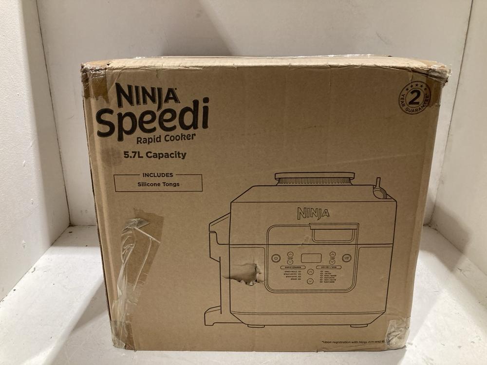 Lot 830  
            Birmingham SR108 - Parcel Delivery Only 

                
NINJA SPEED RAPID COOKER