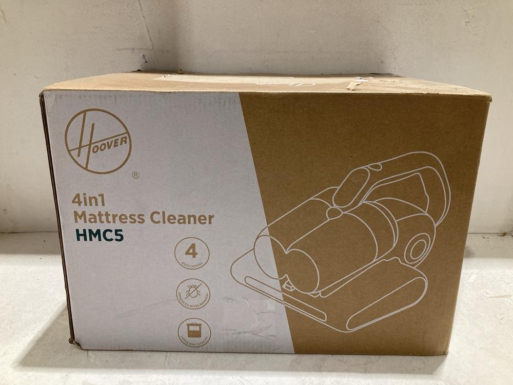 Lot 836  
            Birmingham SR108 - Parcel Delivery Only 

                
HOOVER 4 IN 1 MATTRESS CLEANER