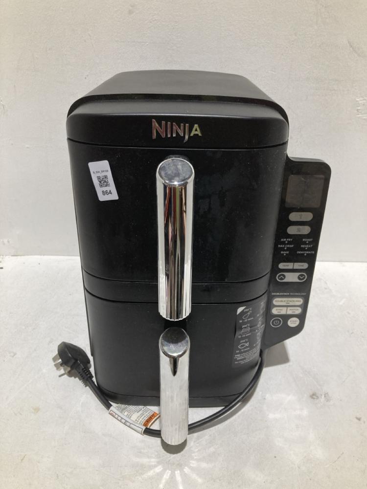 Lot 864  
            Birmingham SR108 - Parcel Delivery Only 

                
NINJA DOUBLE STACK XL AIR FRYER