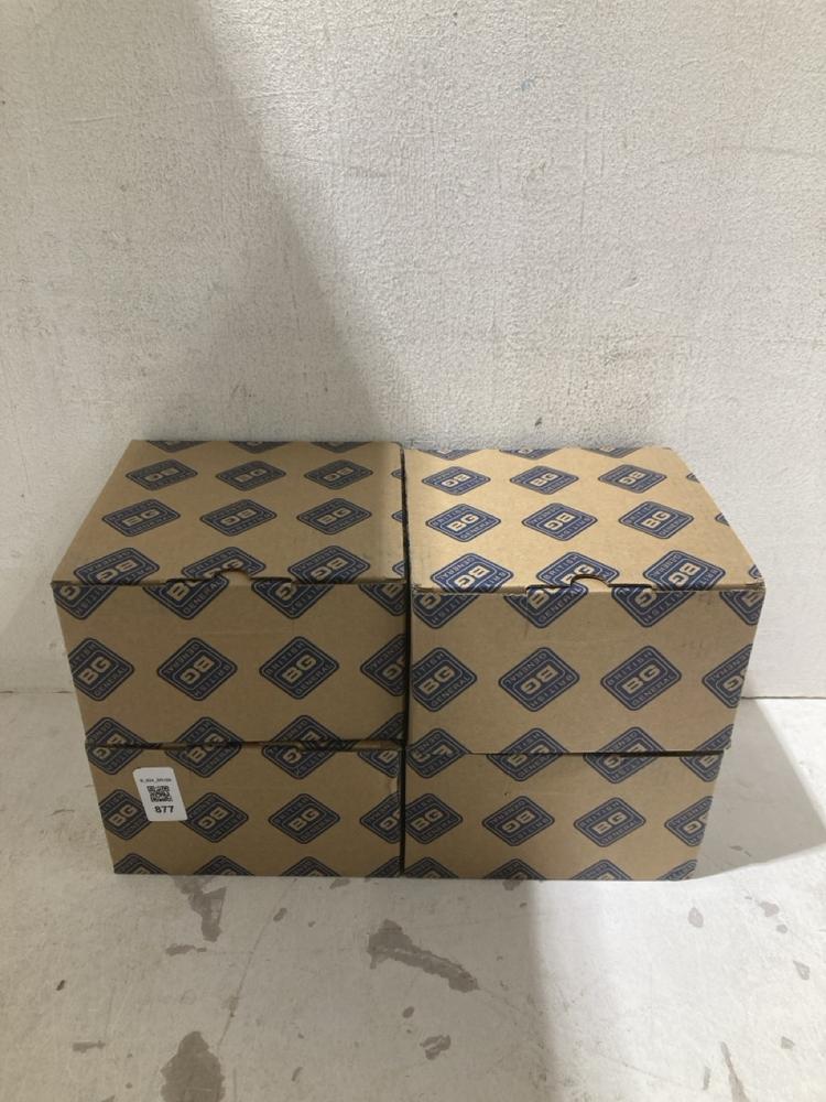 Lot 877  
            Birmingham SR108 - Parcel Delivery Only 

                
4 X BRITISH GENERAL WIRING ACCESSORIES