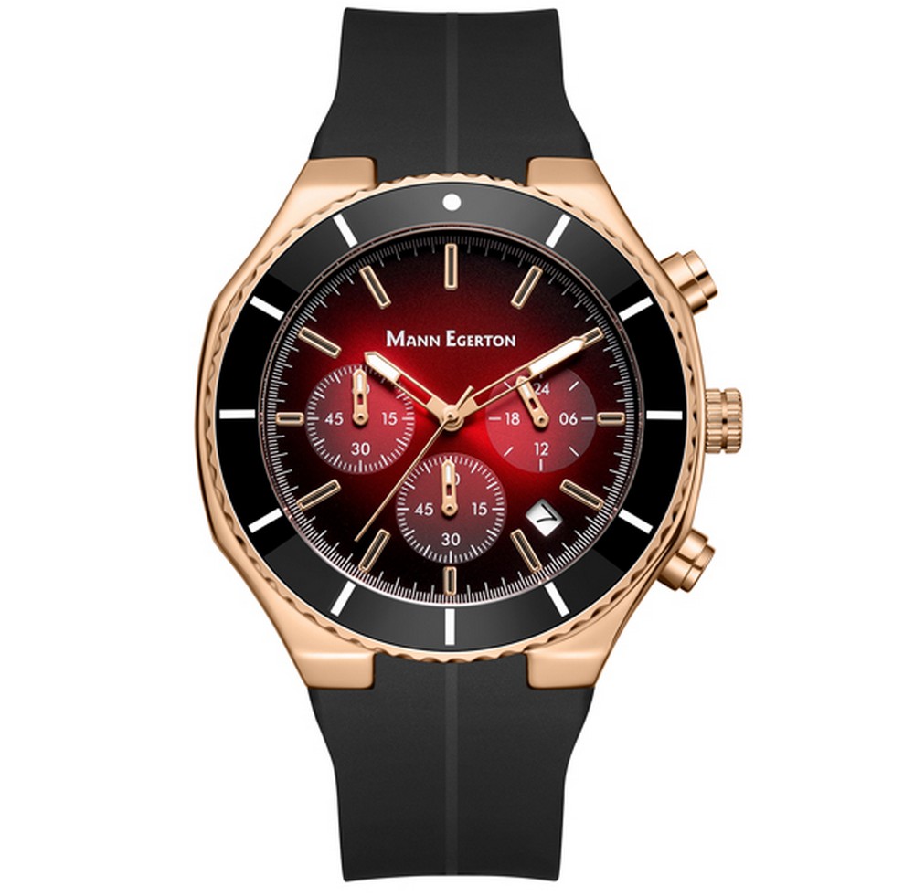 Lot 8  
            Birmingham SR108 - Parcel Delivery Only 

                
MANN EGERTON ASTRO ROSE RED WATCH SKU CODE: ME0122 ORIGINAL RRP £150