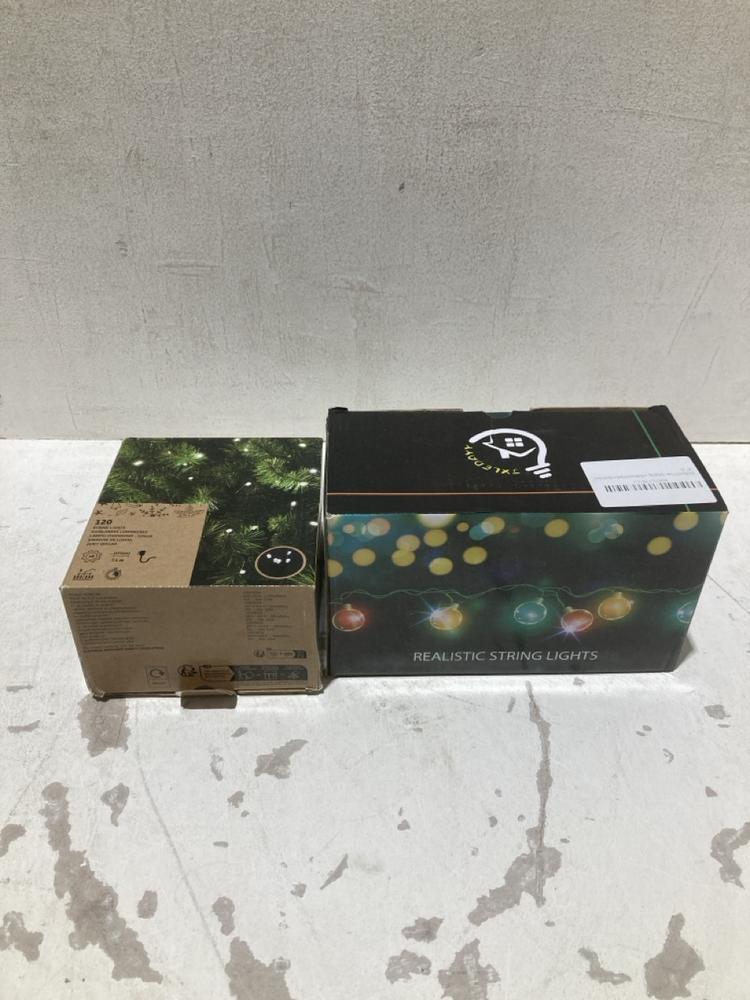 Lot 941  
            Birmingham SR108 - Parcel Delivery Only 

                
2 X ITEMS TO INCLUDE 120 STRING LIGHTS