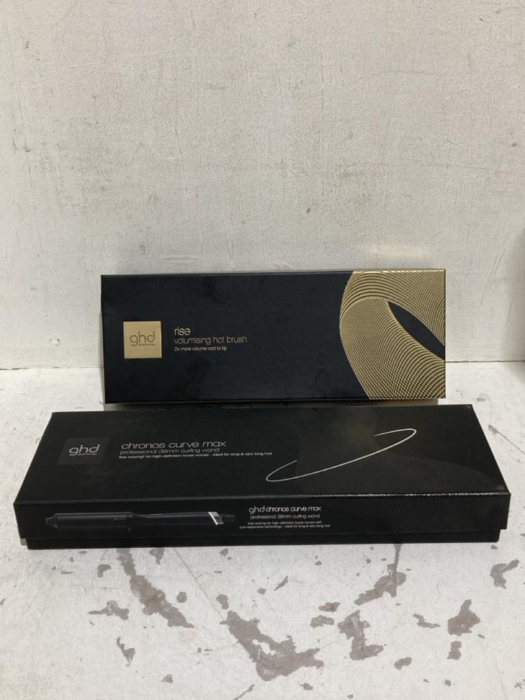 Lot 99  
            Birmingham SR108 - Parcel Delivery Only 

                
2 X ITEMS TO INCLUDE GHD RISE VOLUMISING HOT BRUSH