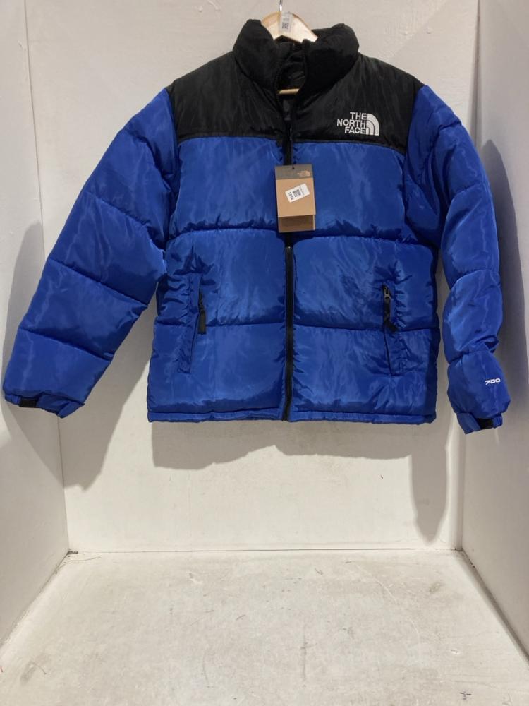 Lot 1010  
            Birmingham SR107 - Parcel Delivery Only 

                
NORTH FACE MENS BLUE/BLACK PUFFER COAT SIZE M