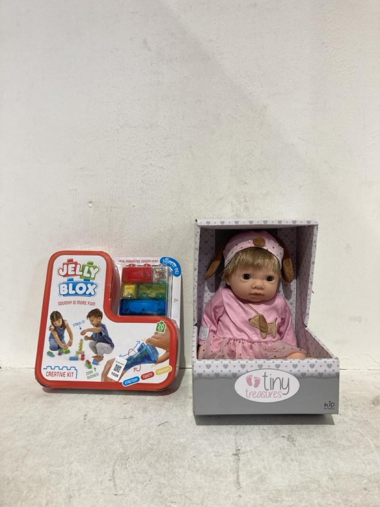 Lot 1026  
            Birmingham SR107 - Parcel Delivery Only 

                
ASSORTED CHILDRENS TOYS TO INCLUDE TINY TREASURES TOY DOLL