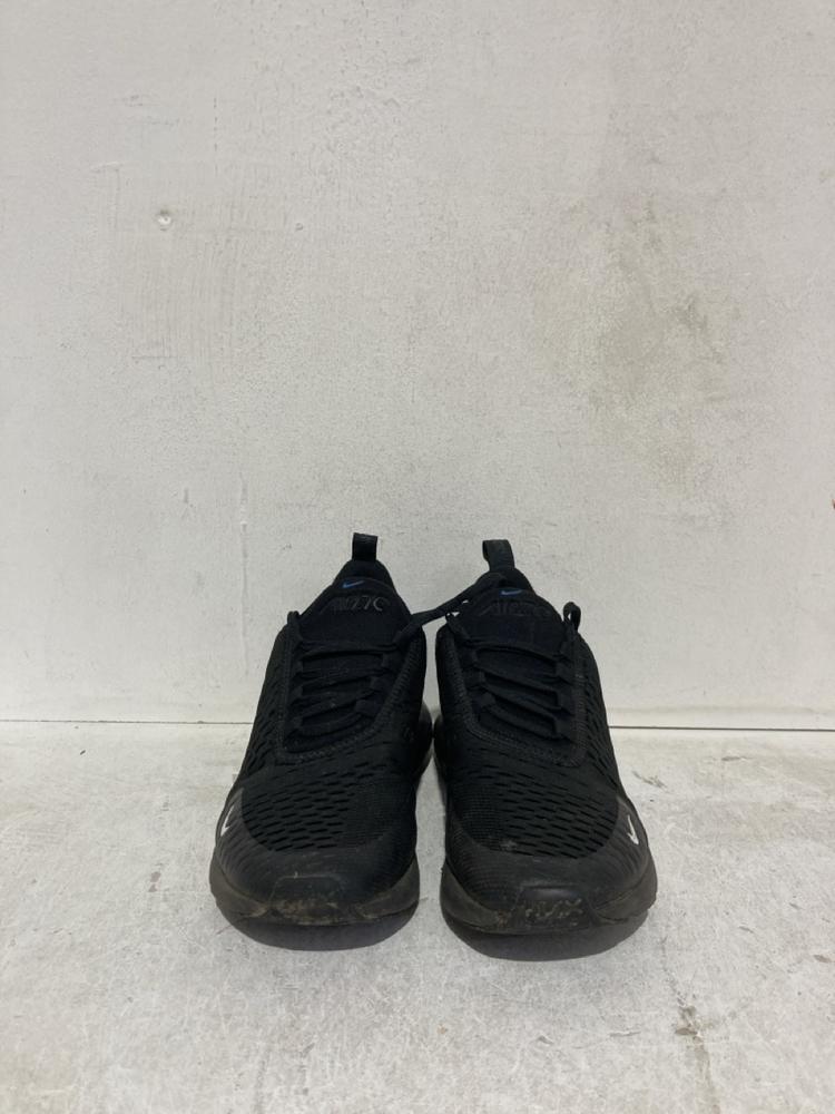 Lot 1033  
            Birmingham SR107 - Parcel Delivery Only 

                
NIKE AIR 270 RUNNING TRAINERS BLACK/BLUE MENS SIZE 6