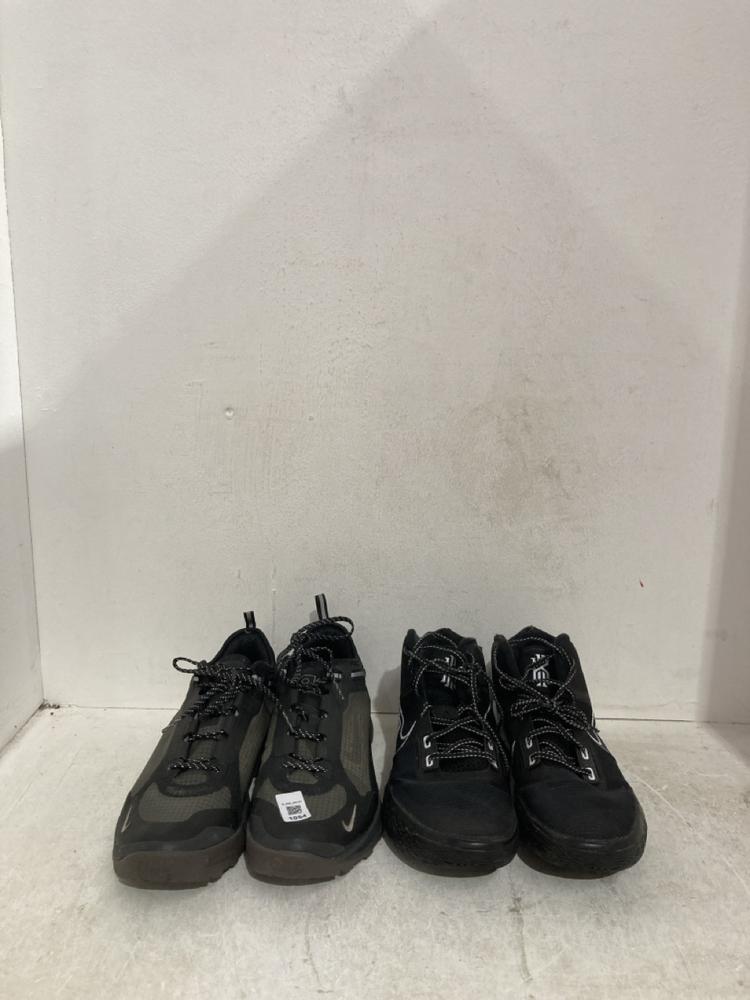 Lot 1054  
            Birmingham SR107 - Parcel Delivery Only 

                
2 X ASSORTED MENS TRAINERS TO INCLUDE NIKE TRAINERS SIZE 9