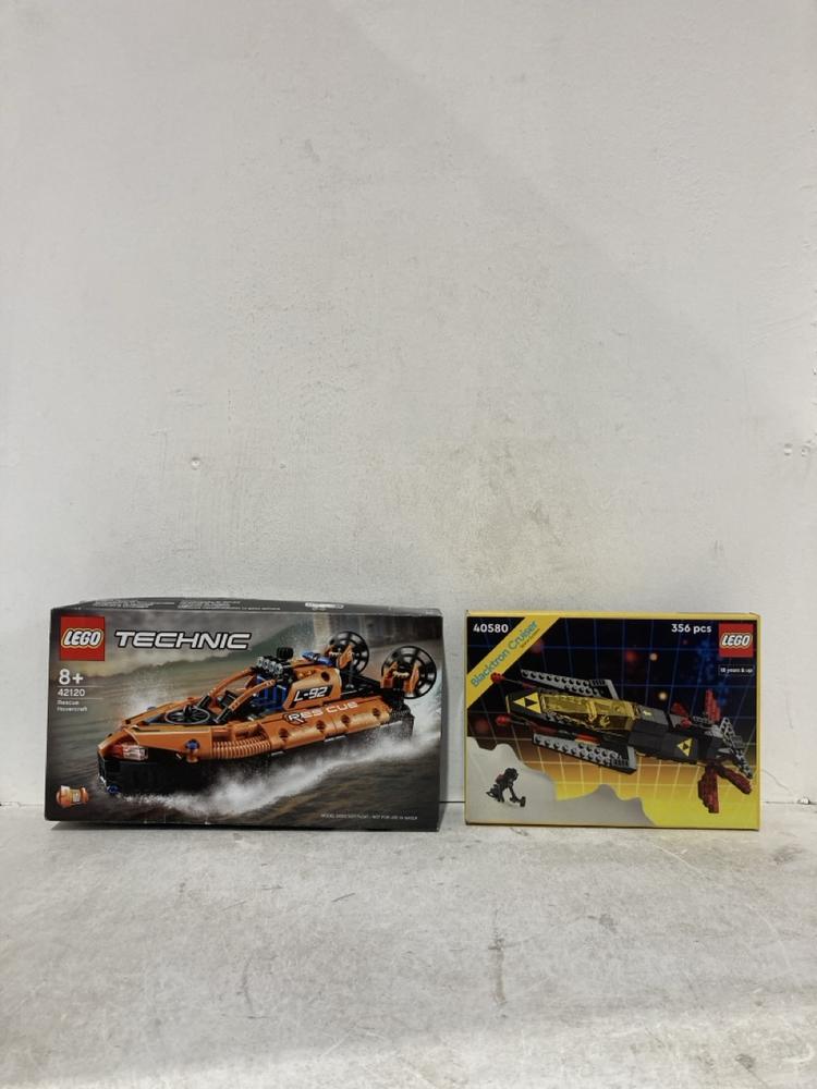 Lot 1086  
            Birmingham SR107 - Parcel Delivery Only 

                
2 X LEGO ITEMS TO INCLUDE TECHNIC 42120