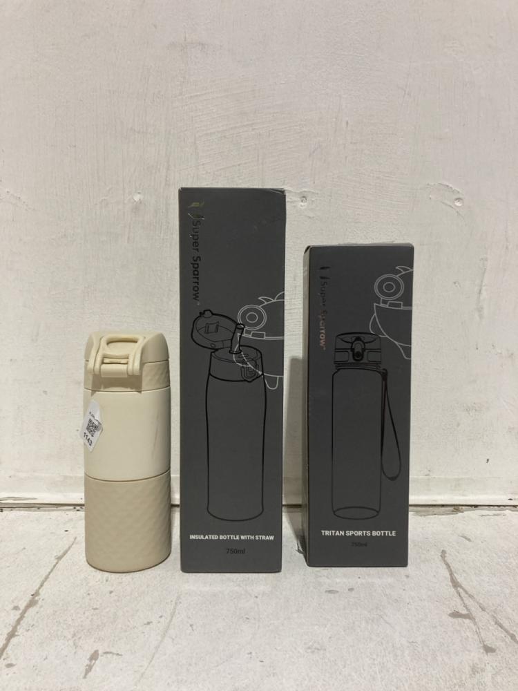 Lot 1143  
            Birmingham SR107 - Parcel Delivery Only 

                
ASSORTED DRINKING ACCESSORIES TO INCLUDE 750ML GREEN INSULATED MUG