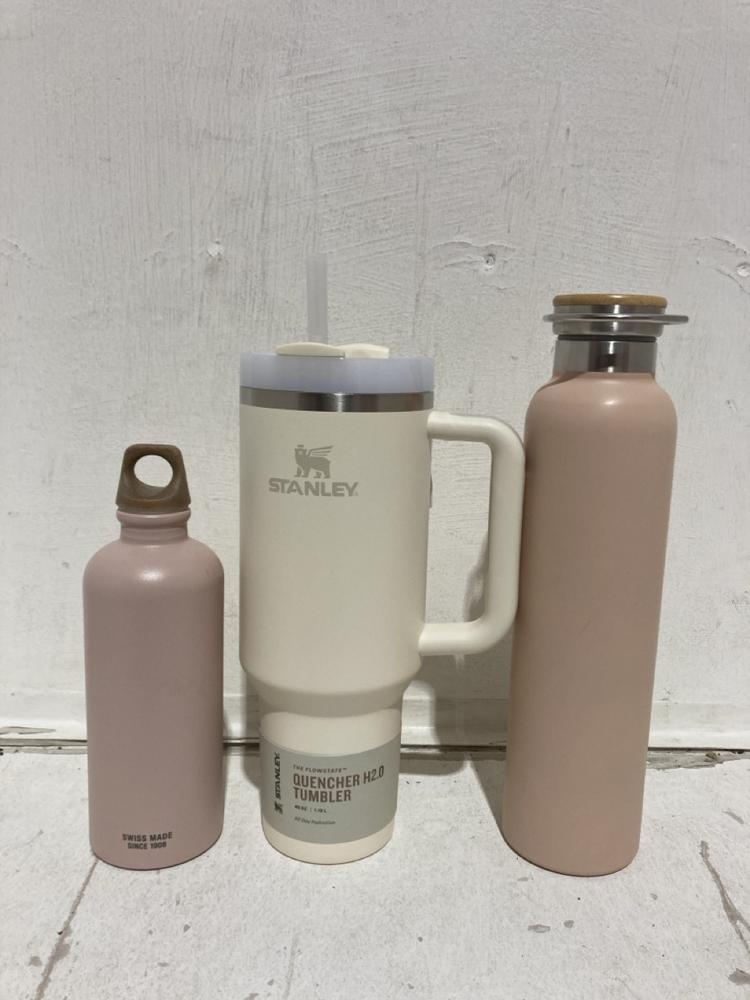 Lot 1144  
            Birmingham SR107 - Parcel Delivery Only 

                
ASSORTED DRINKING ACCESSORIES TO INCLUDE STANLEY QUENCHER H2.0 TUMBLER 40OZ