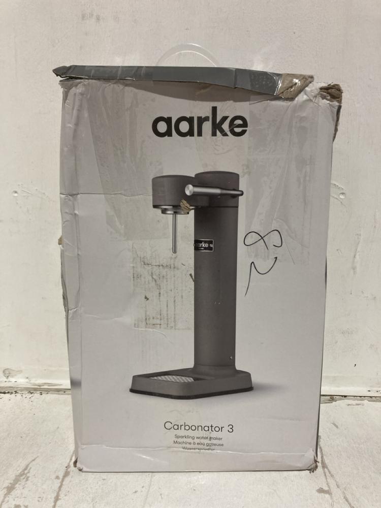 Lot 1146  
            Birmingham SR107 - Parcel Delivery Only 

                
AARKE CARONATOR3 SPARKLING WATER MAKER
